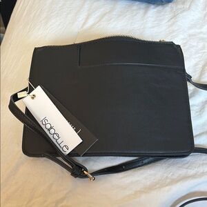 Isabelle Black Crossbody Bag